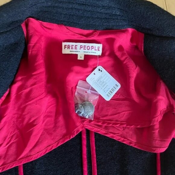 Free People Black Mimi Jacket - M - NWT - Picture 11 of 13